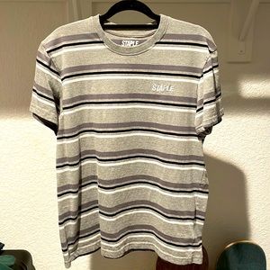 (4 for $20) Staple Striped Tee